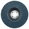 Weiler 4" Tiger Disc Abrasive Flap Disc, Conical (TY29), 80Z, 5/8" 50595 - alternate 3